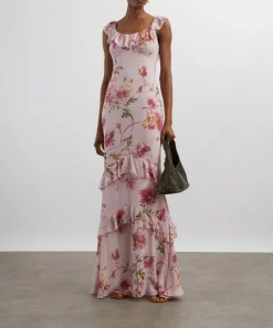 Reformation Dresses^Tripoli Chrysanthemum Maxi-Dress
