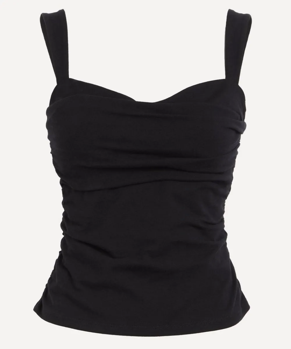 Reformation Tops^Trish Black Knit Top