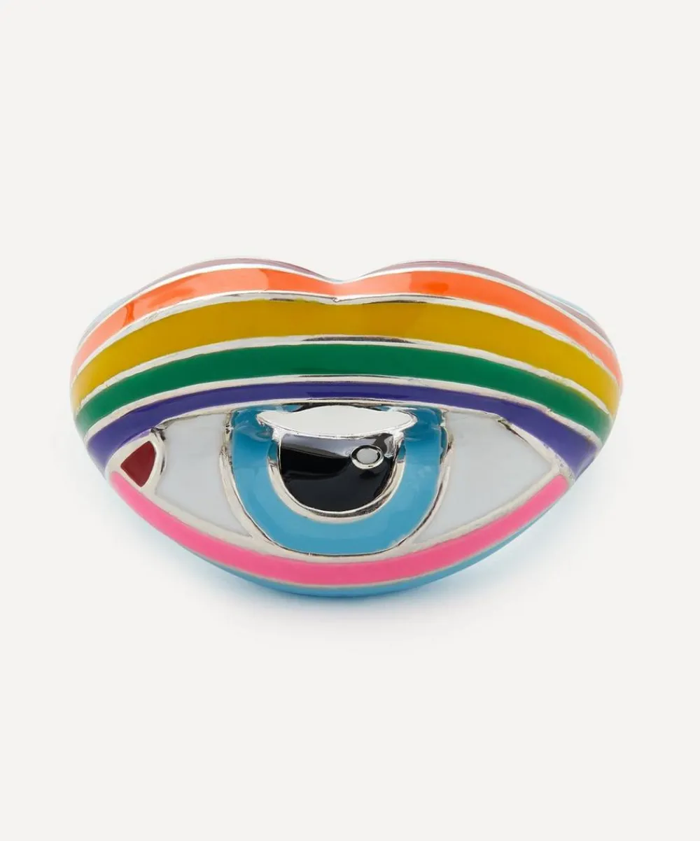 Solange Azagury-Partridge Rings^Trompe L'Oeil Hotlips Ring