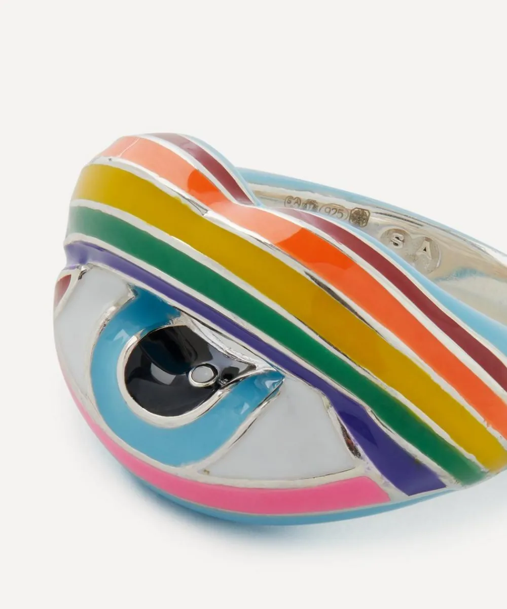 Solange Azagury-Partridge Rings^Trompe L'Oeil Hotlips Ring