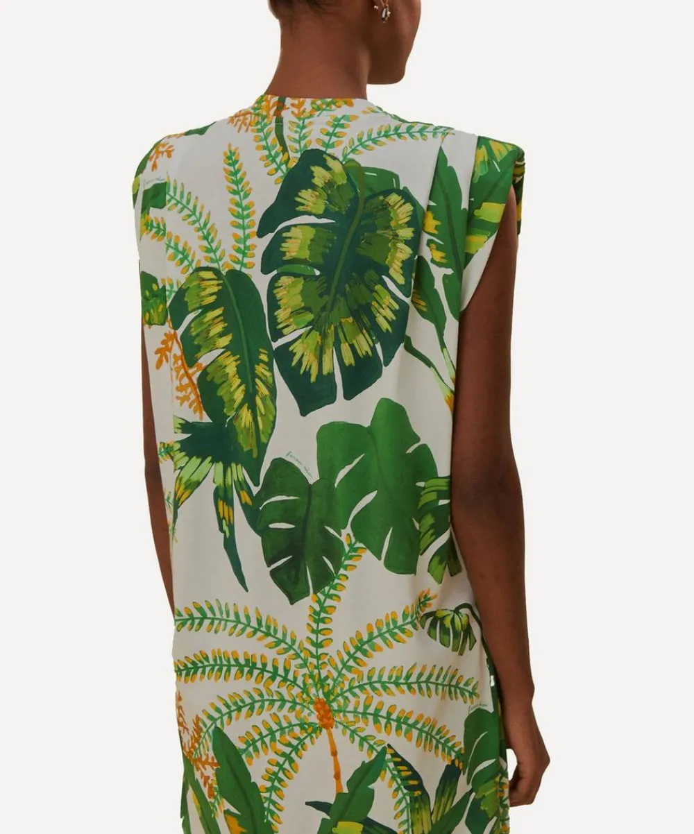 FARM Rio Tops|Dresses^Tropical Forest Off-White T-Shirt