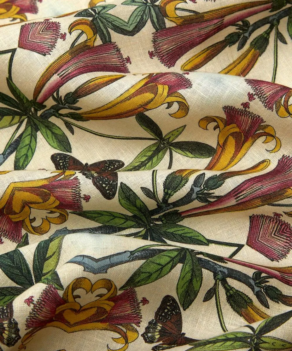 Avenida Home Tableware^Trumpet Flower 200x150cm Linen Tablecloth