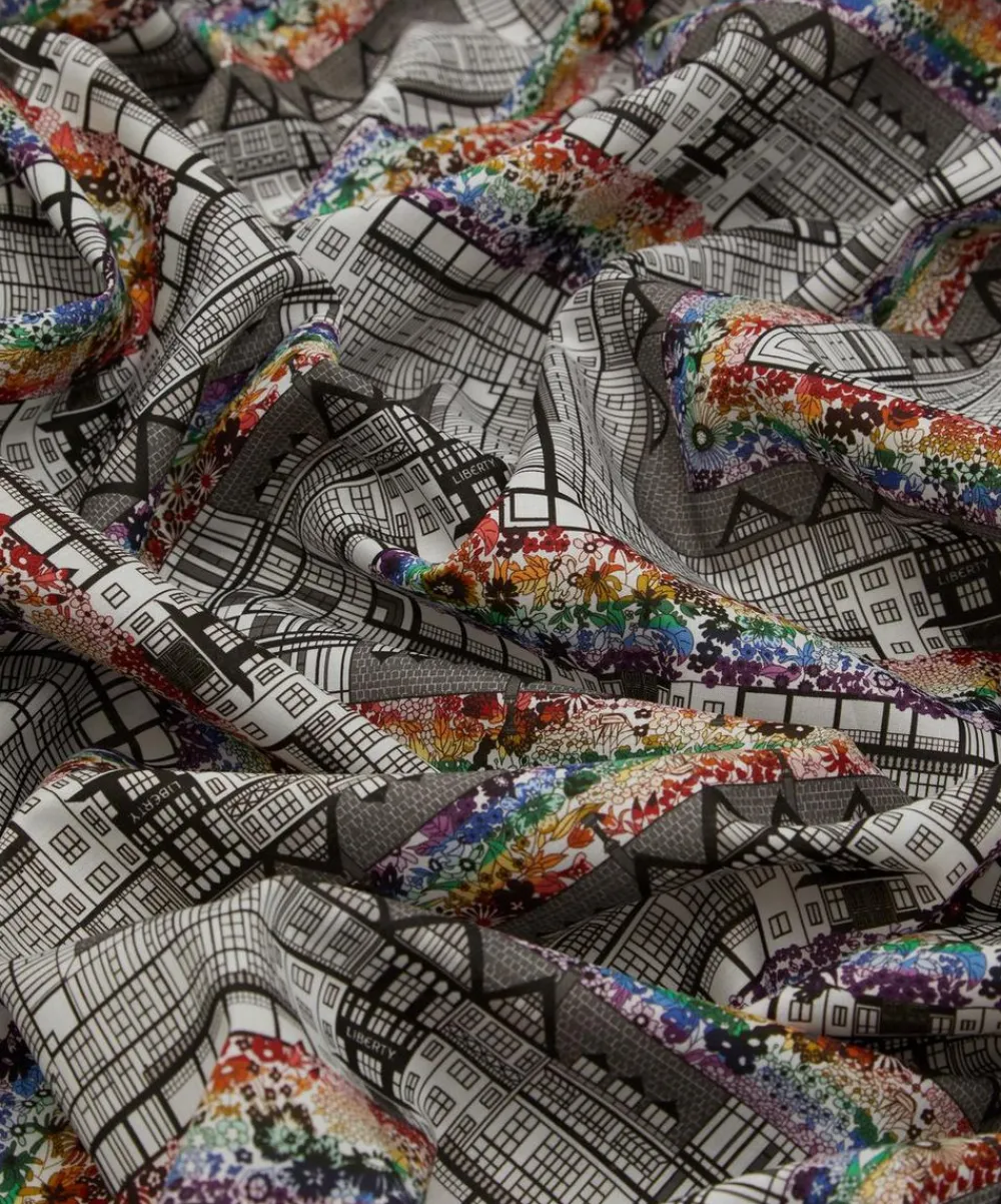 Liberty Fabrics Classic Tana Lawn|Tana Lawn™ Cotton^Tudor Belle Rainbow Tana Lawn™ Cotton