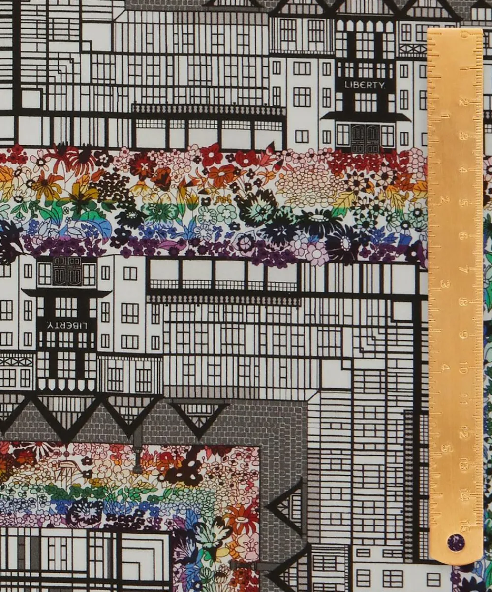 Liberty Fabrics Classic Tana Lawn|Tana Lawn™ Cotton^Tudor Belle Rainbow Tana Lawn™ Cotton