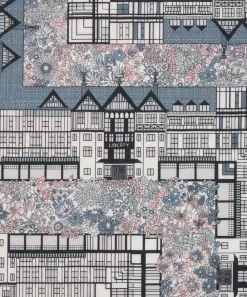 Liberty Fabrics Classic Tana Lawn|Tana Lawn™ Cotton^Tudor Belle Tana Lawn™ Cotton