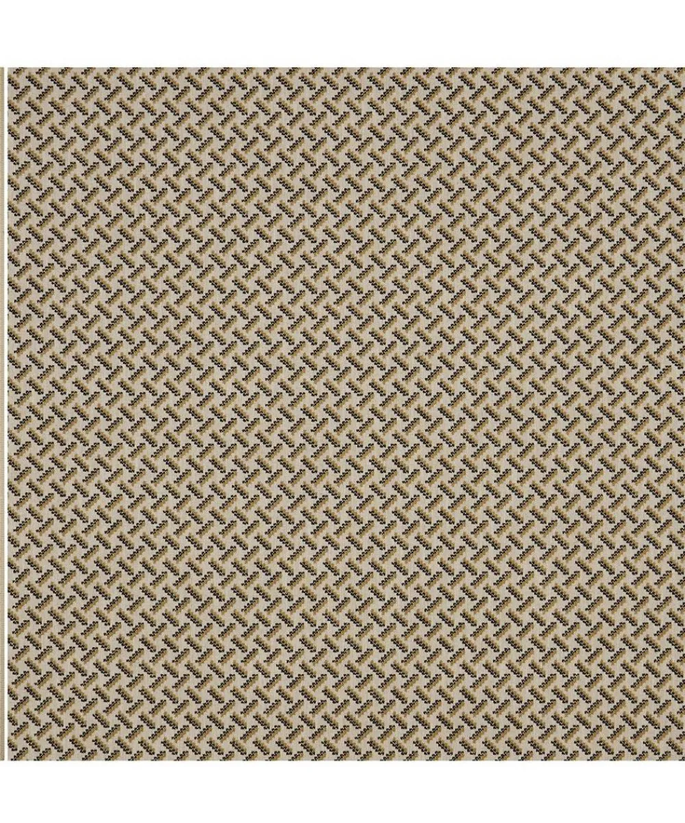 Liberty Interiors Furnishing Fabrics^Tudor Brick in Twill Grey