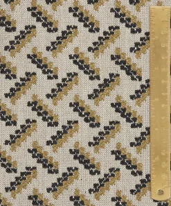 Liberty Interiors Furnishing Fabrics^Tudor Brick in Twill Grey