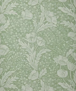 Liberty Interiors Wallpaper^Tudor Poppy in Fern