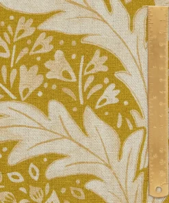 Liberty Interiors Furnishing Fabrics^Tudor Poppy Wycombe Linen in Yarrow