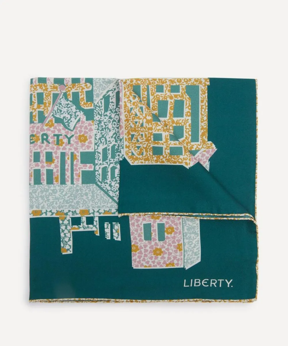 Liberty Pocket Squares^Tudor Silk Pocket Square