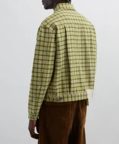 STORY mfg. Coats & Jackets^Tuesday Moss Check Heirloom Jacket
