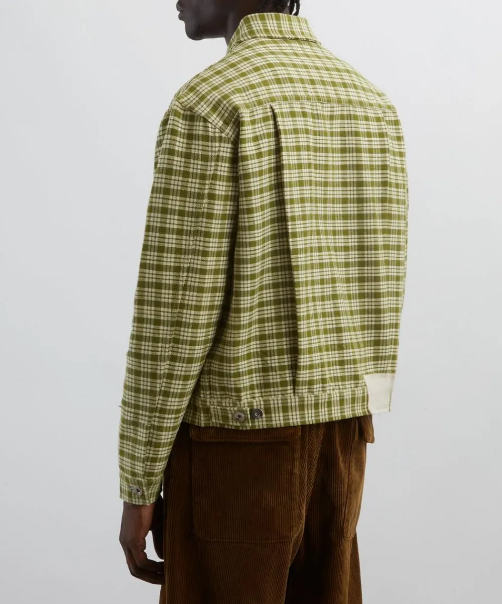 STORY mfg. Coats & Jackets^Tuesday Moss Check Heirloom Jacket