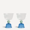 &Klevering Glass & Drinksware|Kitchen^Tulip Blue Glasses Set of Two