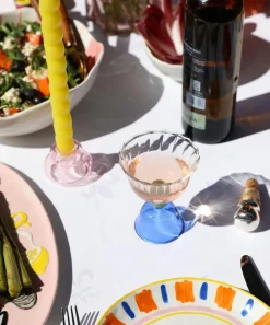 &Klevering Glass & Drinksware|Kitchen^Tulip Blue Glasses Set of Two