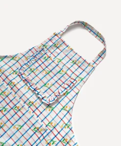 Damson Madder Kitchen^Tulip Check Valerie Apron