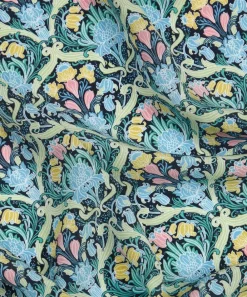 Liberty Crepe De Chine^Tulip Flourish Crepe de Chine