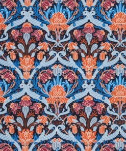 Liberty Monument Twill^Tulip Flourish Silk Twill