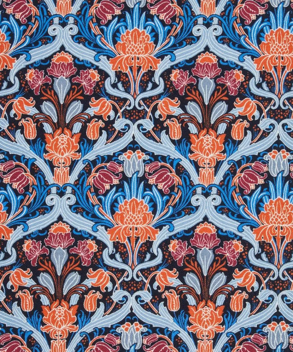 Liberty Monument Twill^Tulip Flourish Silk Twill