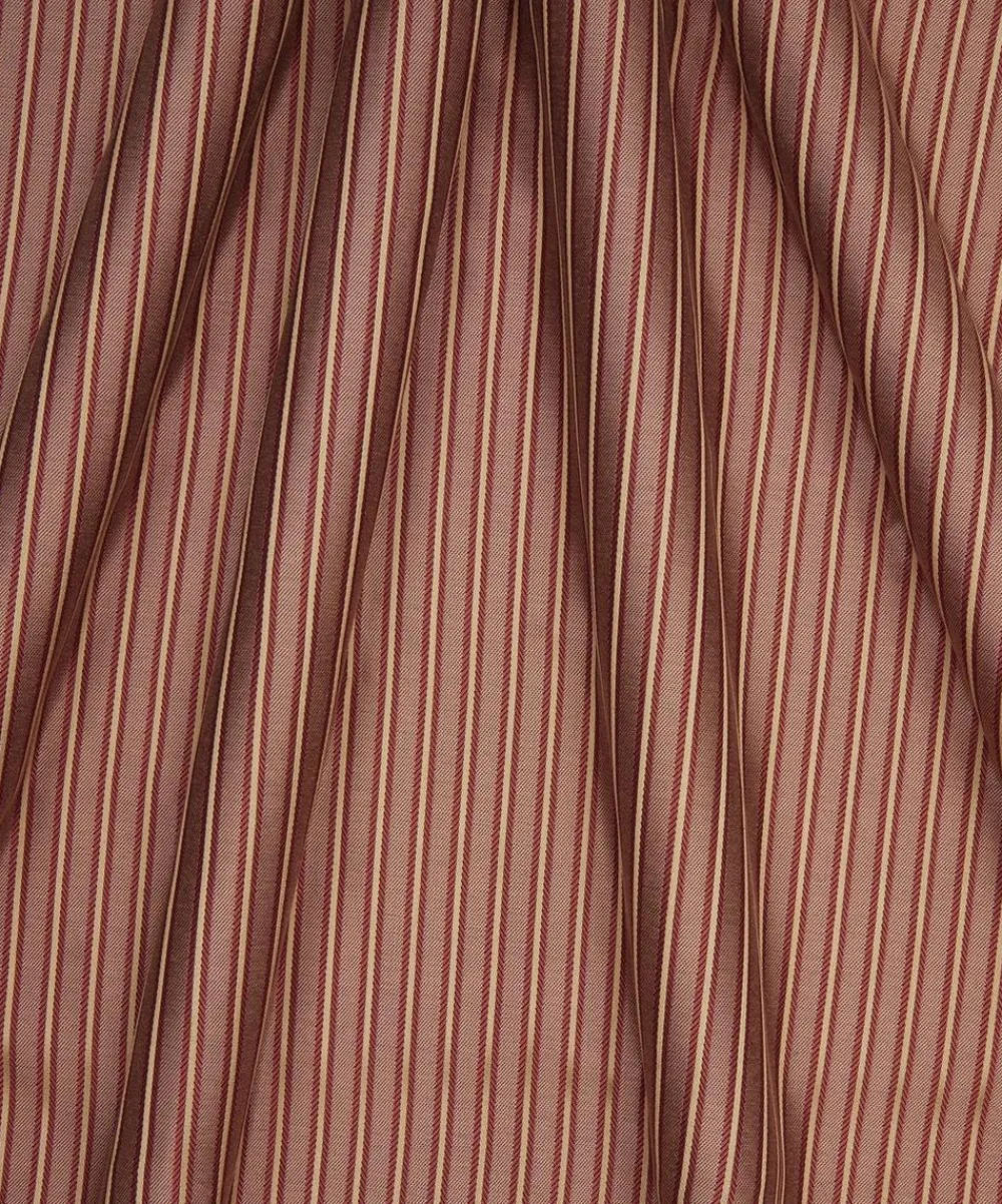 Liberty Interiors Furnishing Fabrics|Furnishing Fabrics^Twill Stripe in Ointment
