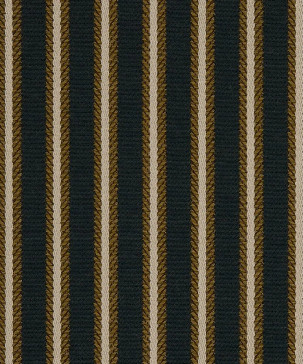 Liberty Interiors Furnishing Fabrics^Twill Stripe in Quartz