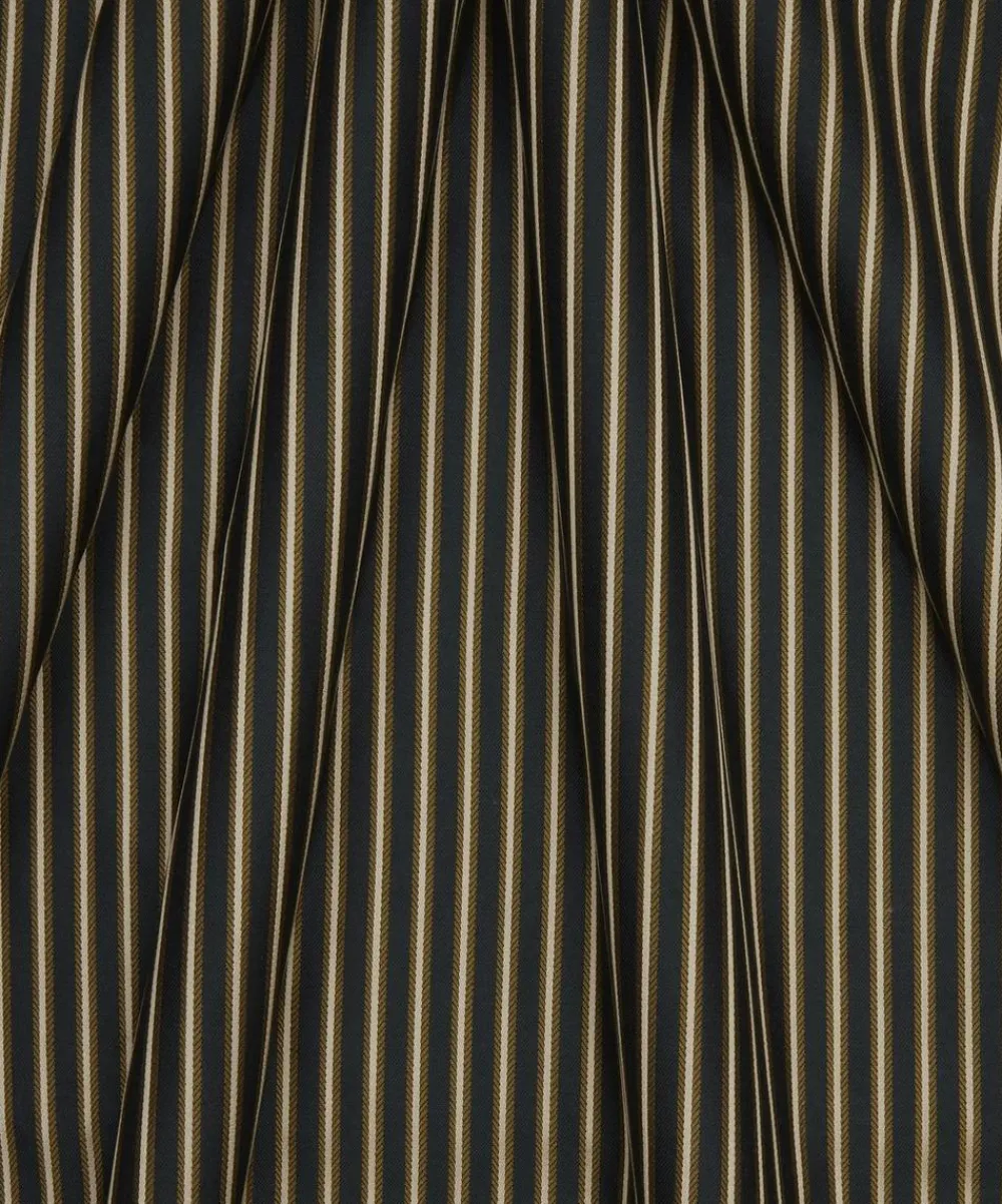 Liberty Interiors Furnishing Fabrics^Twill Stripe in Quartz