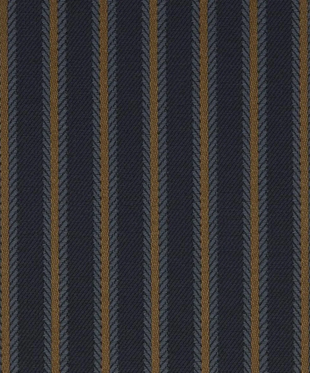 Liberty Interiors Furnishing Fabrics^Twill Stripe in Spinel