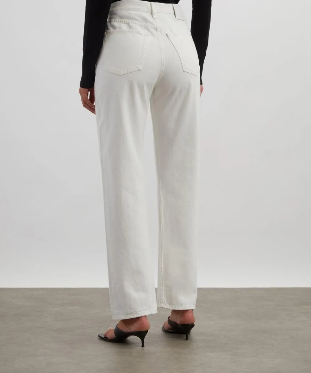 Toteme Jeans^Twisted Seam Denim Full Length Jeans