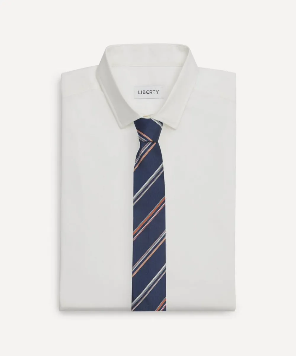 Paul Smith Ties^Two-Stripe Silk Tie