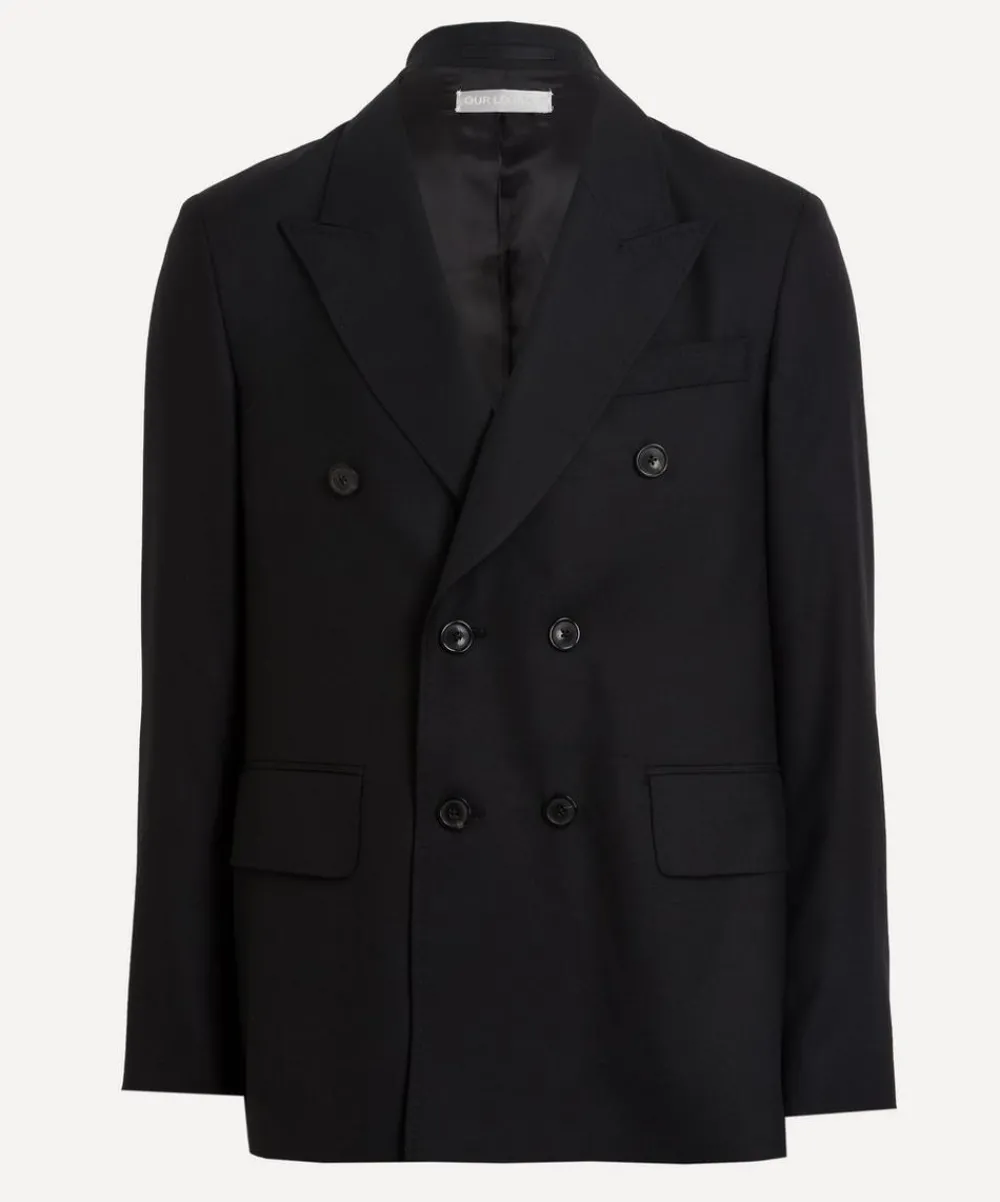 Our Legacy Coats & Jackets^Unconstructed Double Breasted Wool Blazer