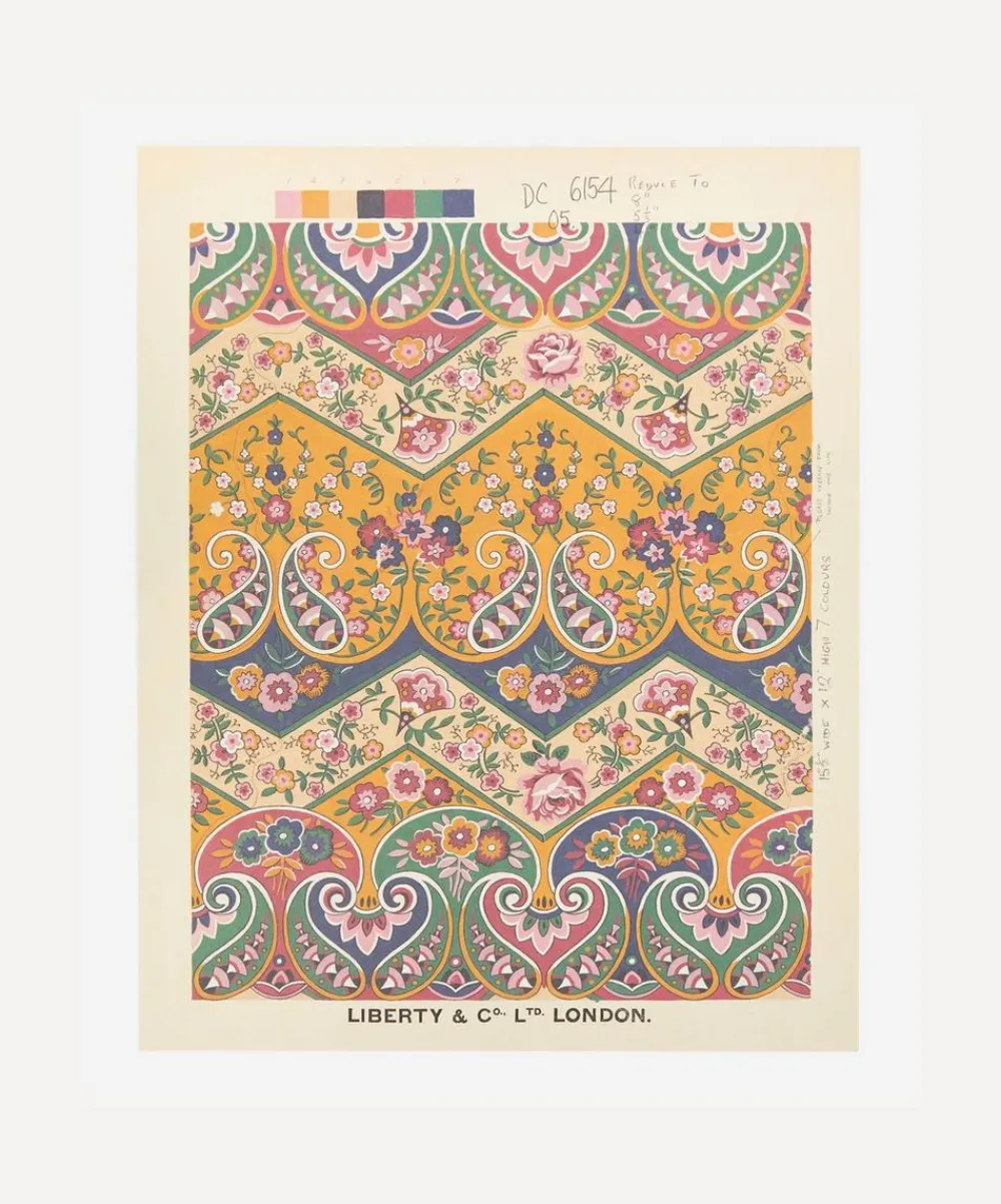 Liberty Wall Art^Unframed Georgia Paisley Archive Art Print