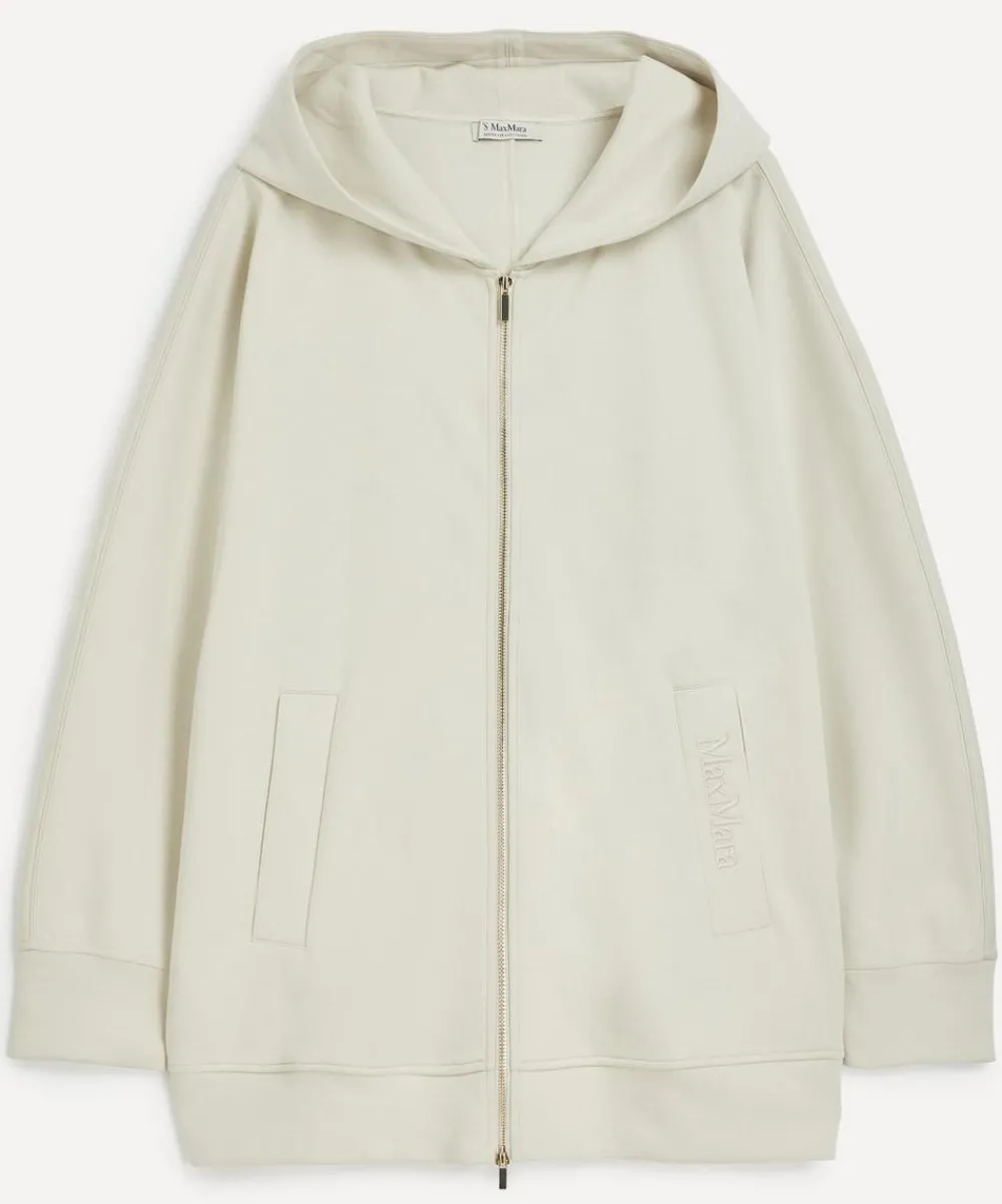 S Max Mara Coats & Jackets^Verbano Hooded Cotton Jersey Sweatshirt