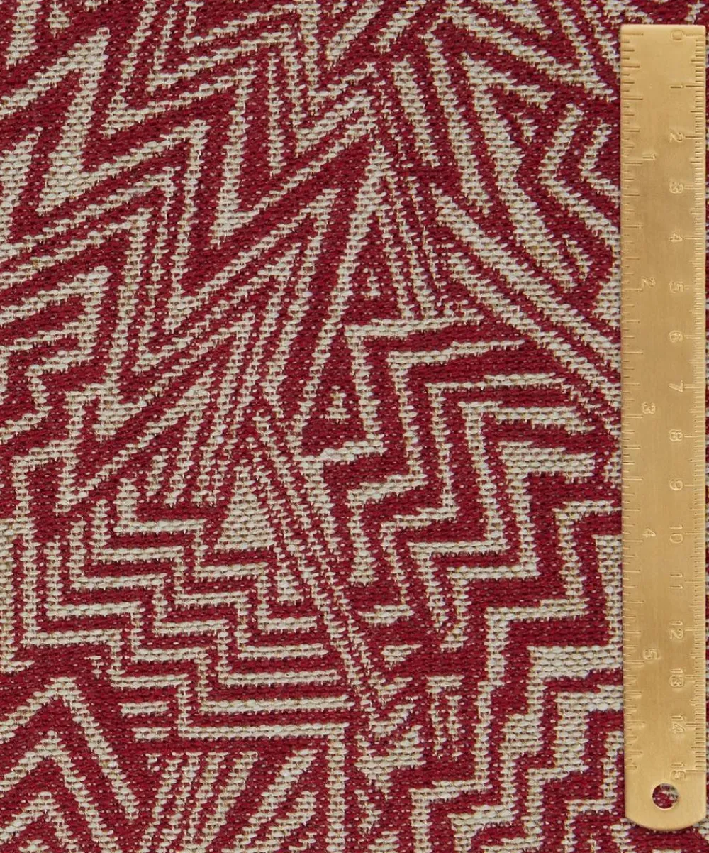 Liberty Interiors Furnishing Fabrics^Vertigo Weave in Vesuvio
