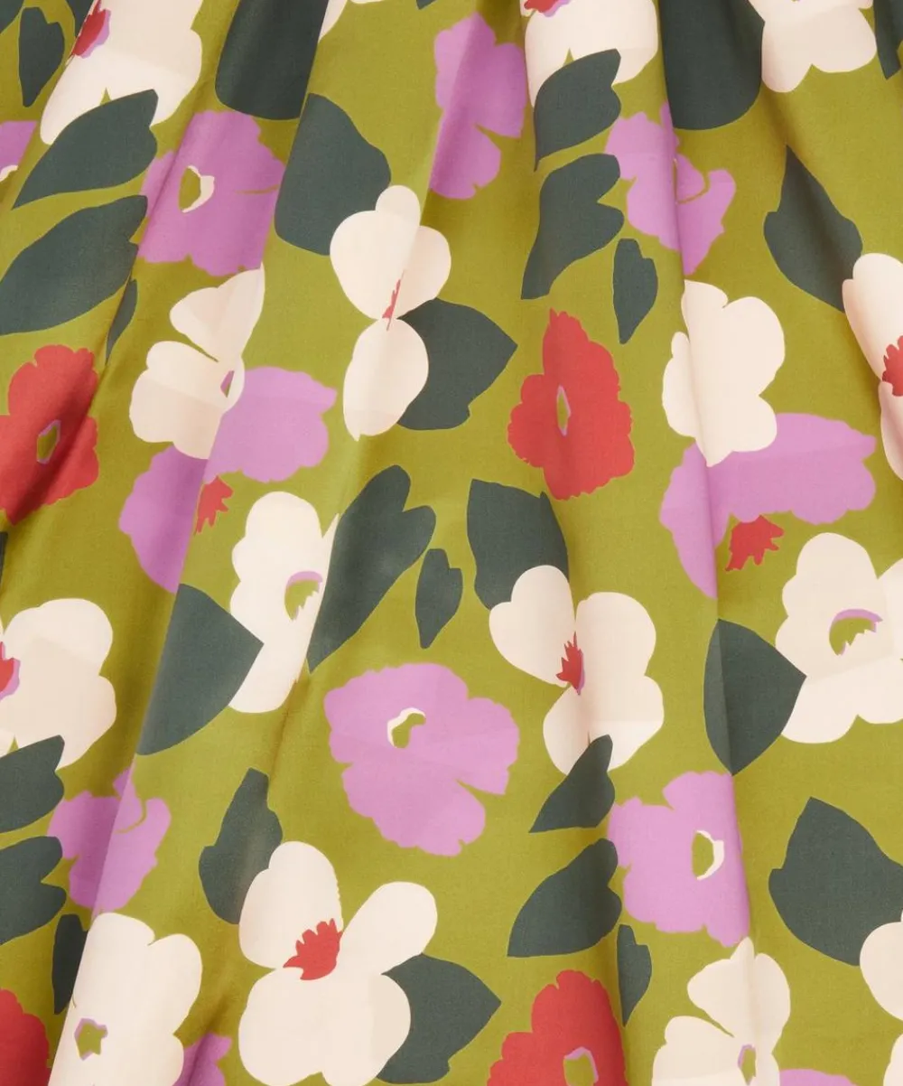 Liberty Fabrics Silk Satin^Verve Pop Silk Satin