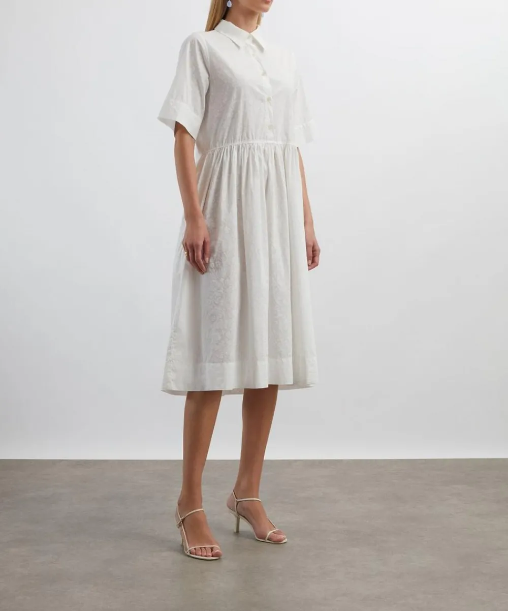Liberty Dresses^Victoria’s Lace Gallery Shirt Dress