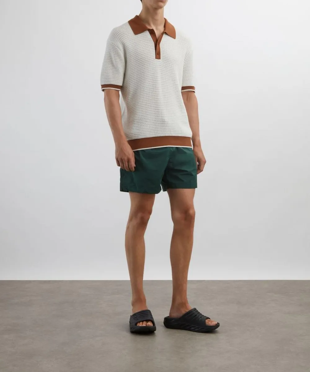Frescobol Carioca Knitwear & Sweats^Vidal Cotton Crochet Polo