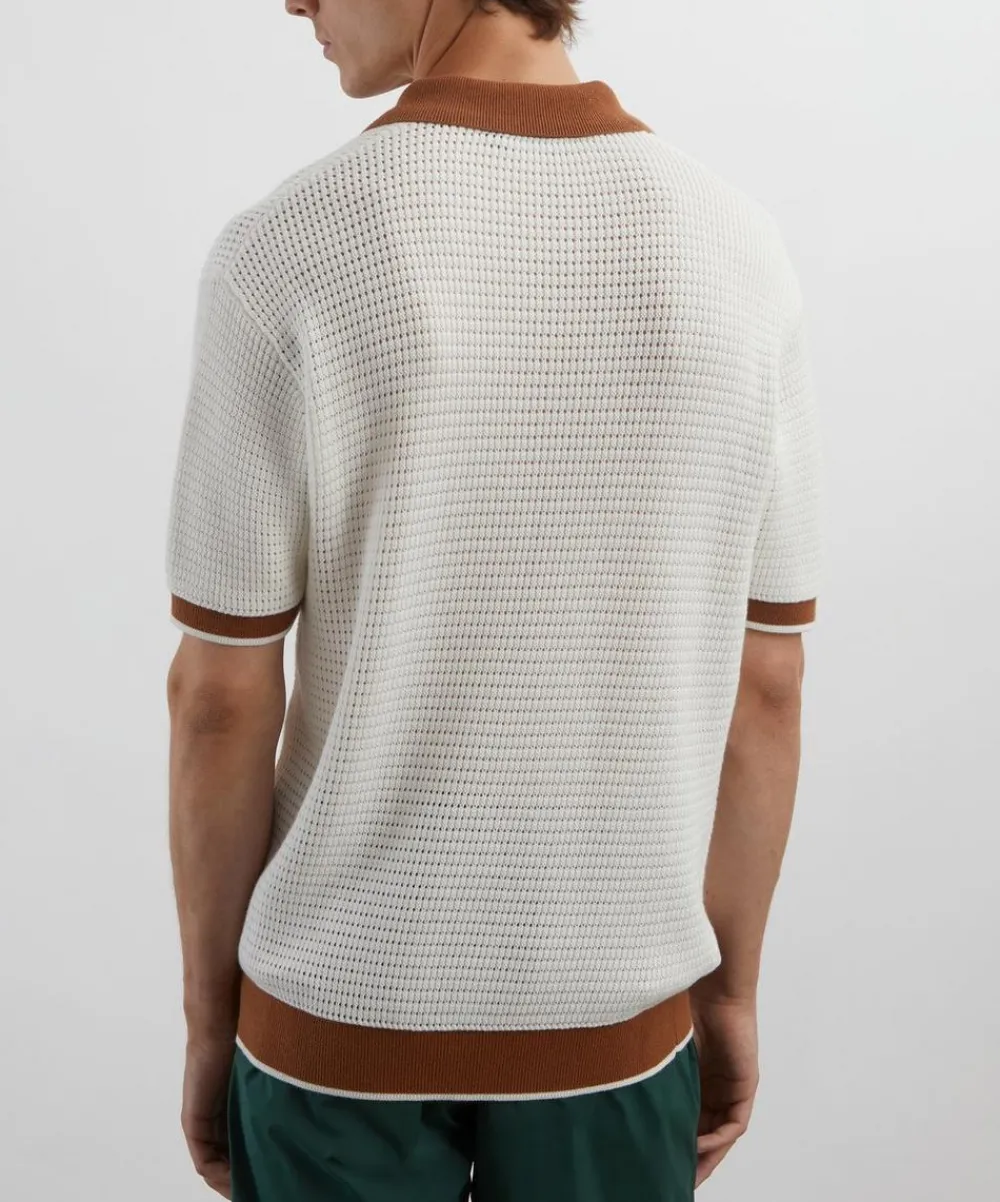 Frescobol Carioca Knitwear & Sweats^Vidal Cotton Crochet Polo