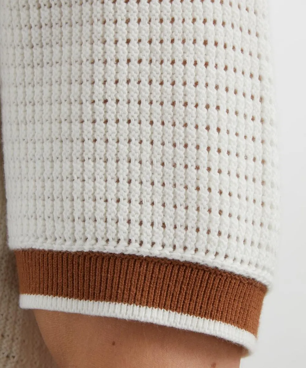 Frescobol Carioca Knitwear & Sweats^Vidal Cotton Crochet Polo