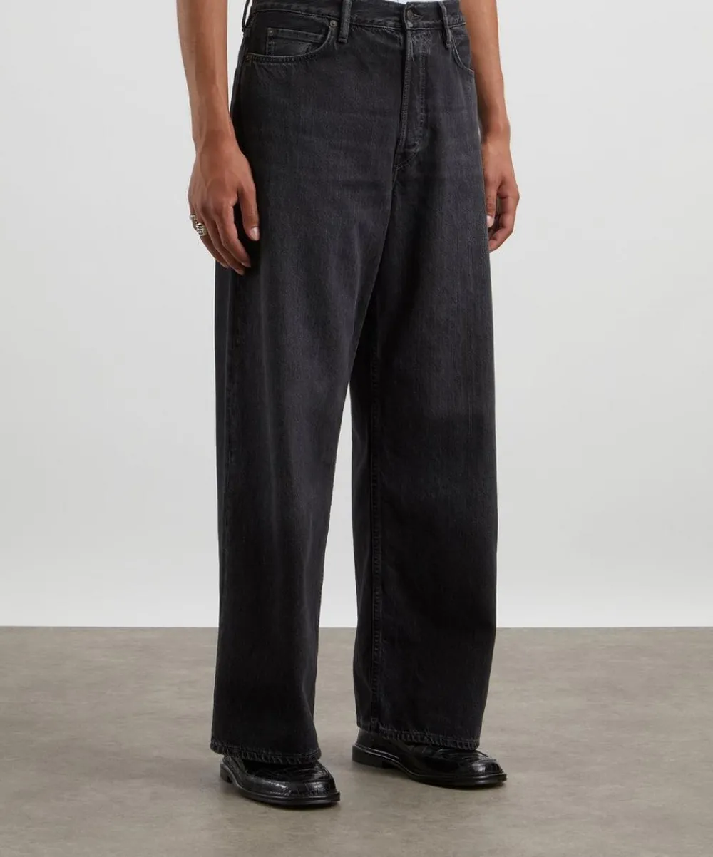 Acne Studios Jeans^Vintage Black Loose Fit 1981M Jeans