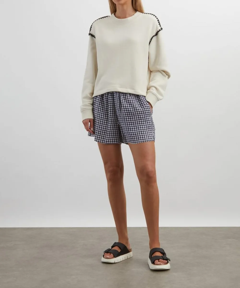 Rag & Bone Knitwear^Vintage Terry Blanket Stitch Pullover
