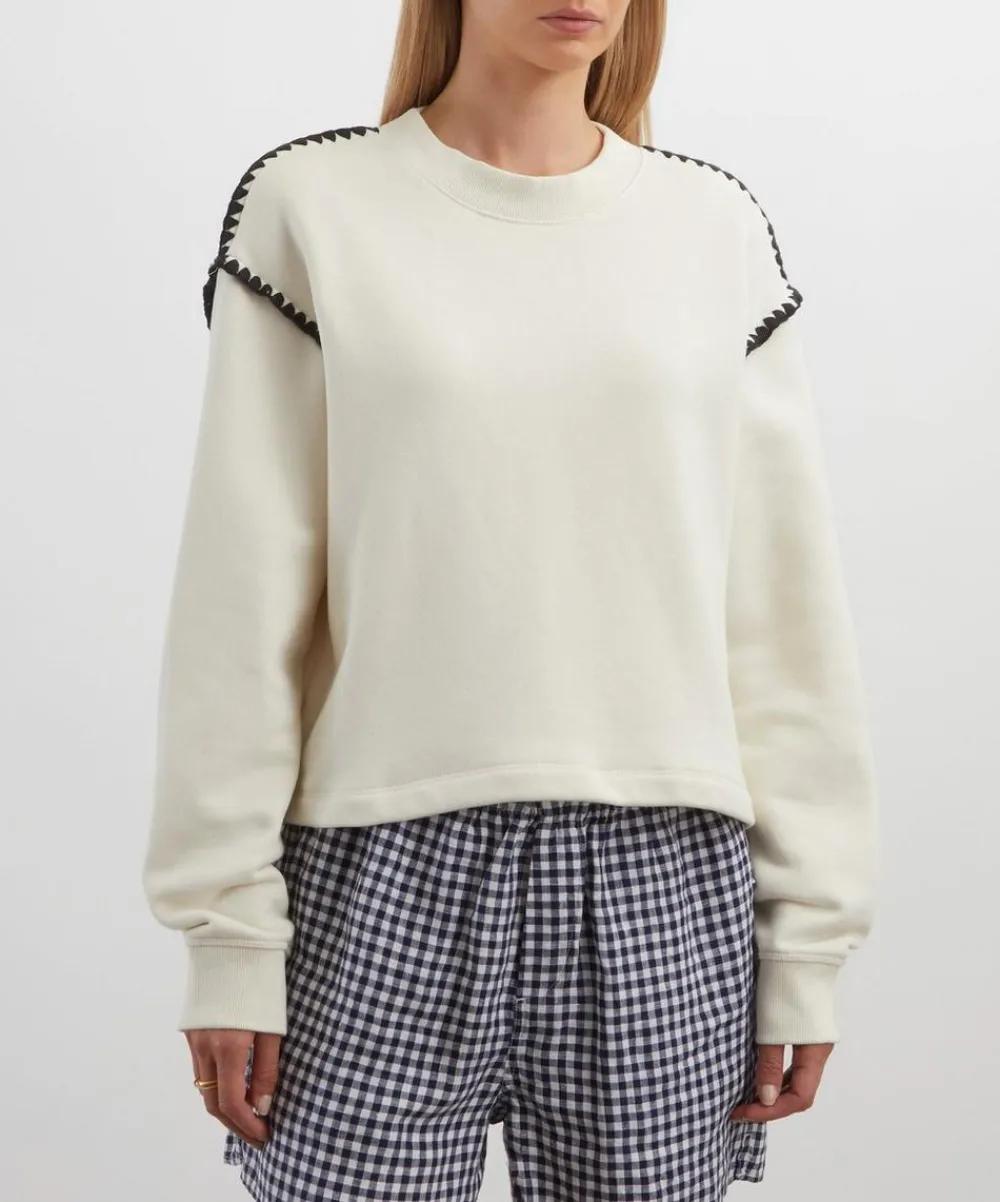 Rag & Bone Knitwear^Vintage Terry Blanket Stitch Pullover