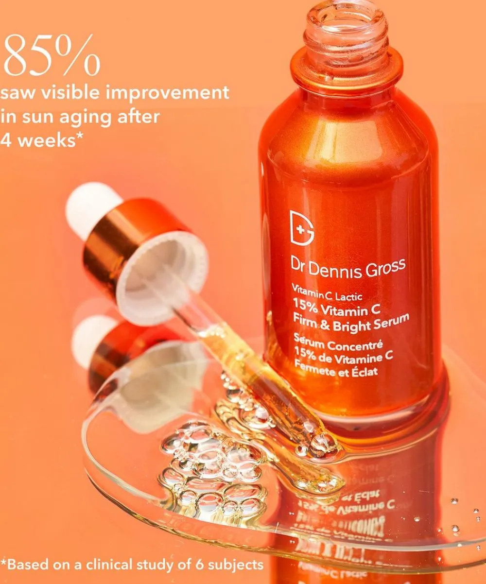 Dr. Dennis Gross Skincare Skin Concern|Facial Serums & Oils^Vitamin C Lactic 15% Vitamin C Firm & Bright Serum 30ml