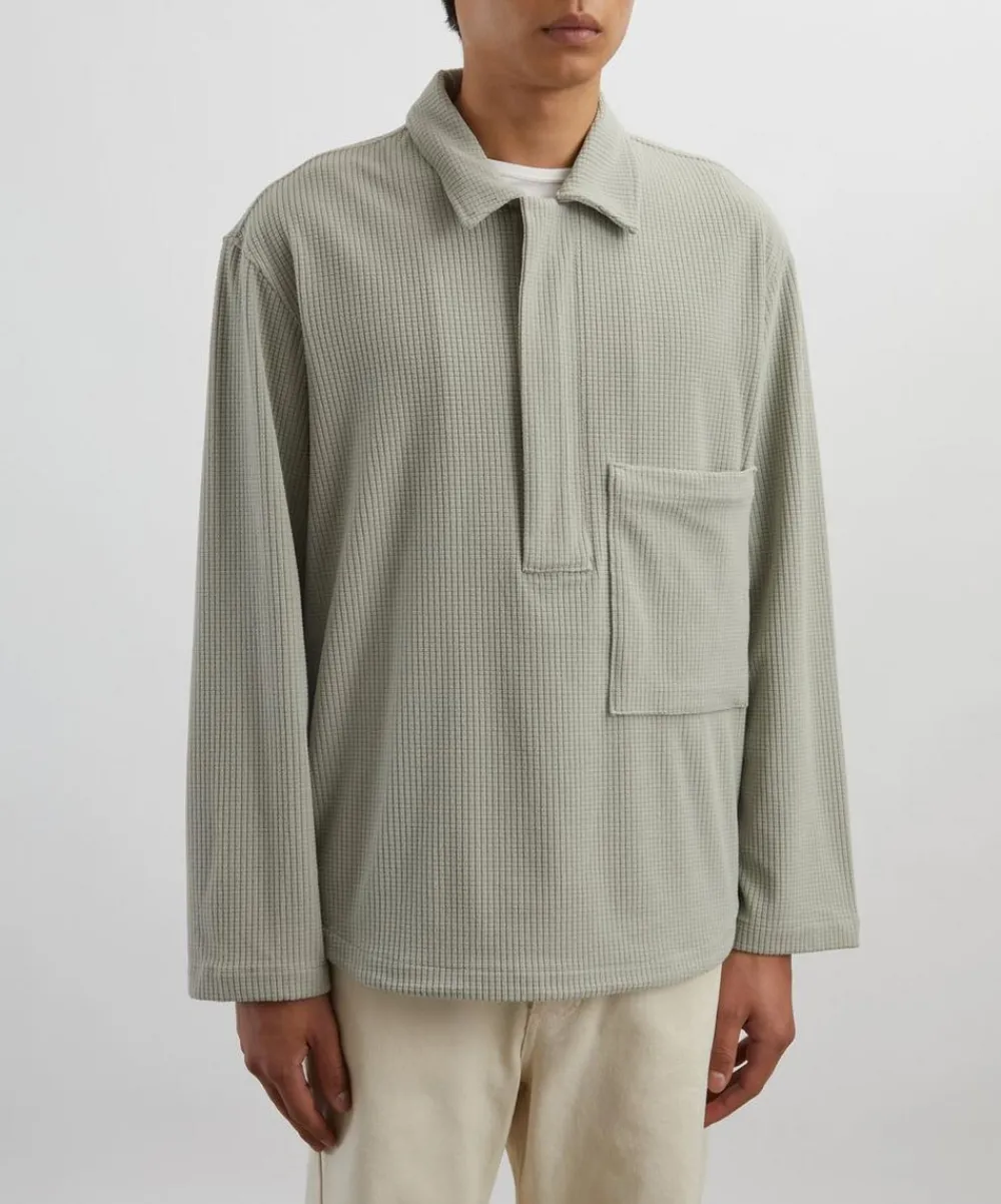 Le17septembre Knitwear & Sweats^Waffle Half-Zip Anorak