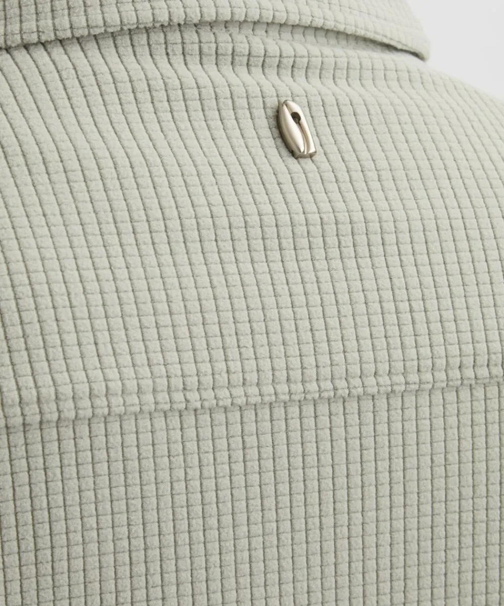 Le17septembre Knitwear & Sweats^Waffle Half-Zip Anorak