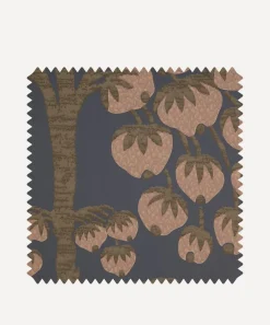 Liberty Interiors Wallpaper^Wallpaper Swatch – Berry Tree in Ink