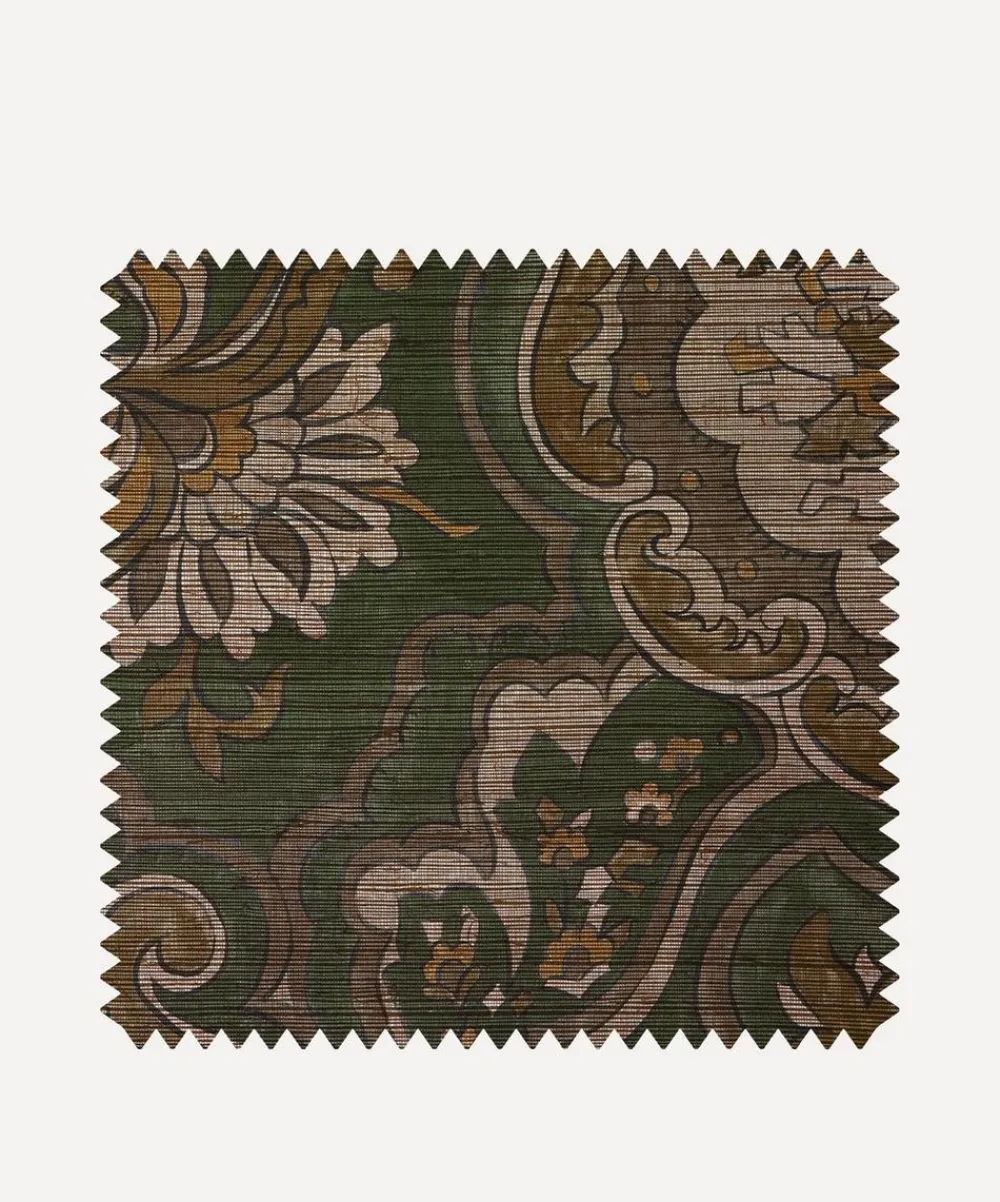 Liberty Interiors Wallpaper|Wallpaper^Wallpaper Swatch – Charlton in Kelp