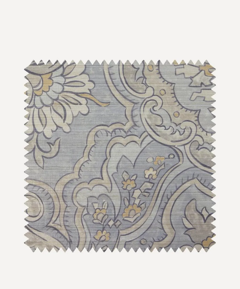 Liberty Interiors Wallpaper|Wallpaper^Wallpaper Swatch – Charlton in Pewter