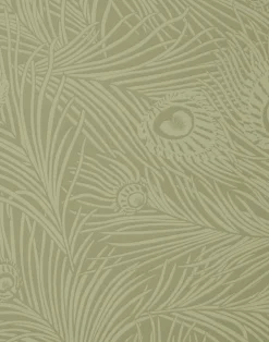 Liberty Interiors Wallpaper^Wallpaper Swatch - Hera Plume in Lichen
