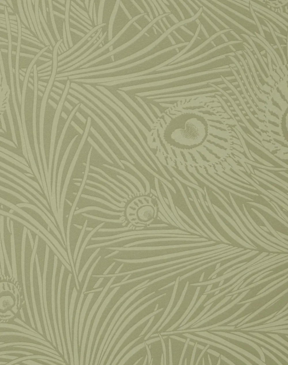 Liberty Interiors Wallpaper^Wallpaper Swatch - Hera Plume in Lichen
