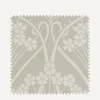 Liberty Interiors Wallpaper^Wallpaper Swatch - Ianthe Mono in Pewter White