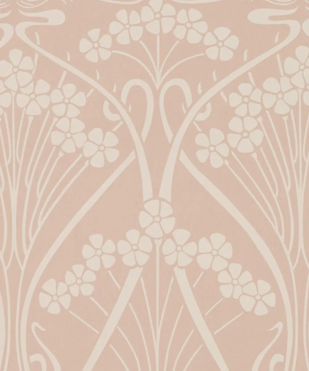 Liberty Interiors Wallpaper^Wallpaper Swatch - Ianthe Mono in Ointment